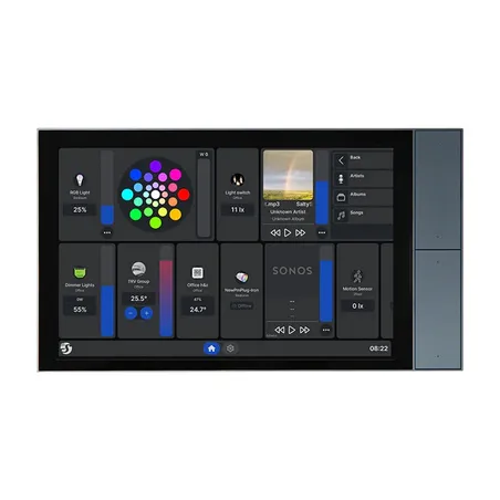 Panel sterowania 10.1” Shelly Wall Display XL WiFi/BLU (szary)